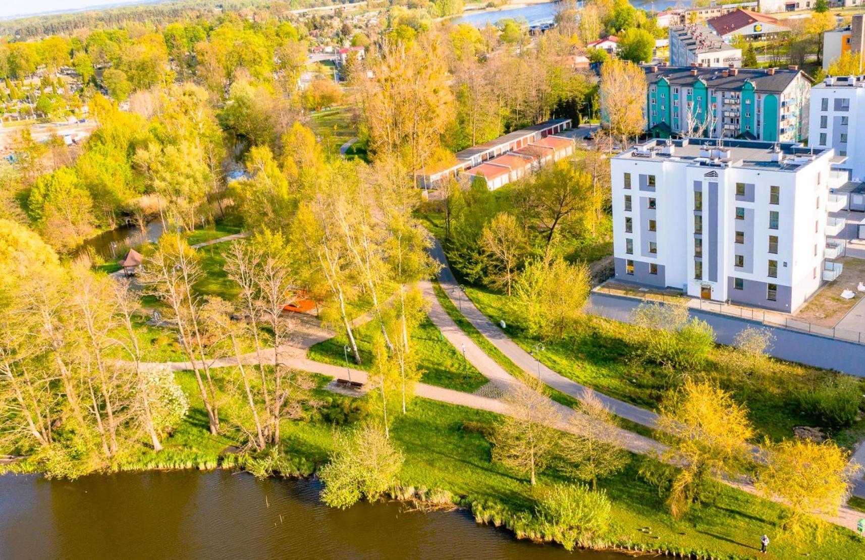 Belle View - 3Pok, Nawet 5 Lozek, Piekny Widok Na Rzeke, Tv55" Z Netflix I Max, Parking, Winda Apartment Ilawa Exterior photo