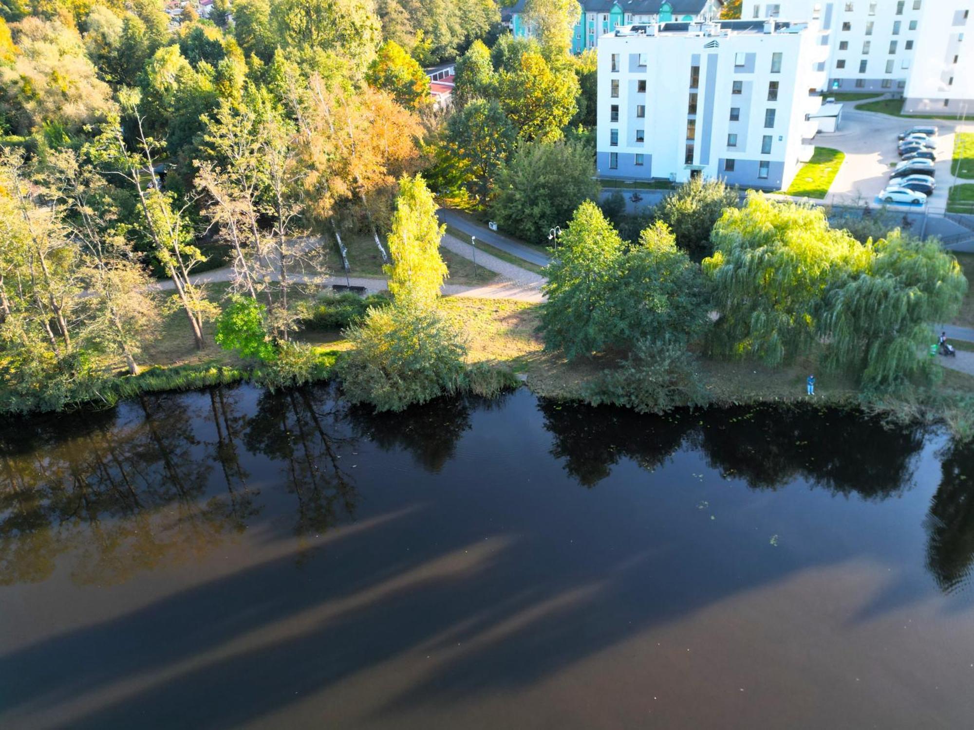 Belle View - 3Pok, Nawet 5 Lozek, Piekny Widok Na Rzeke, Tv55" Z Netflix I Max, Parking, Winda Apartment Ilawa Exterior photo